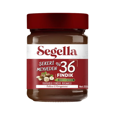 Segella Sugar Fruit 36% Cocoa Hazelnut Cream 350g